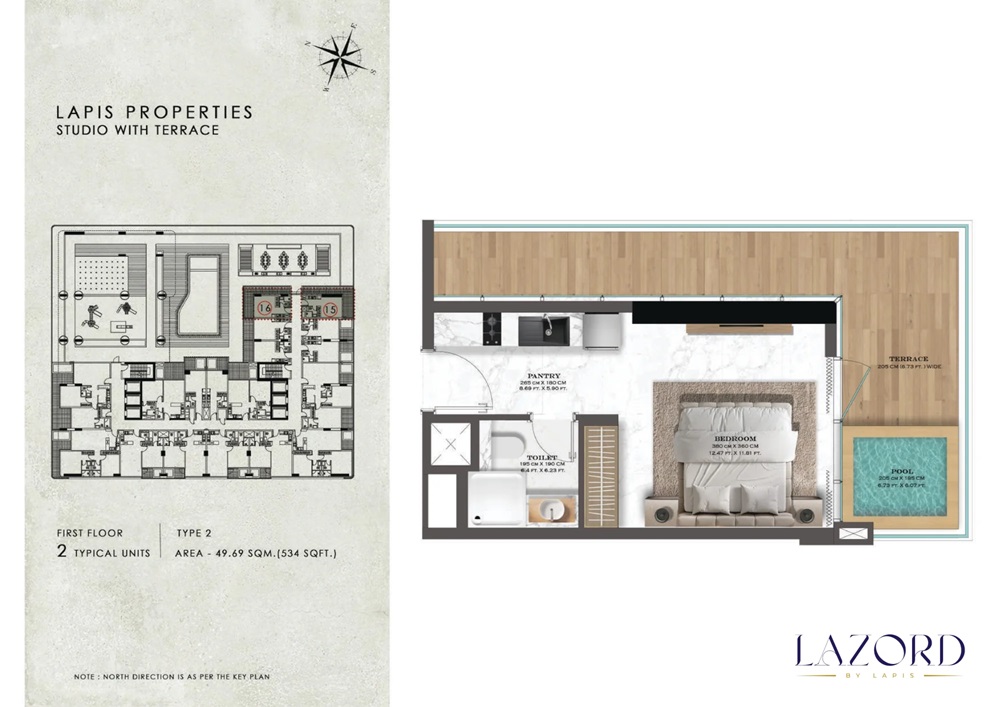 Lapis Lazord Studio Layout