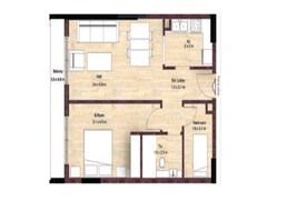 1 Bed 657 Sq. Ft. Apartment in Laya Mansion