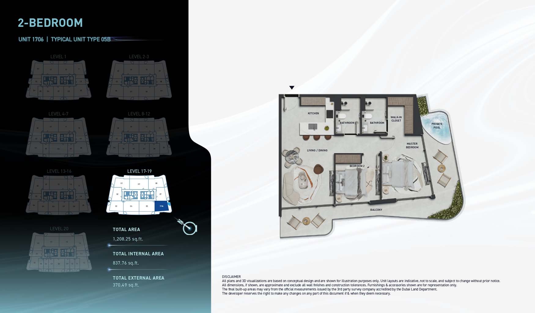 2 Beds 1208 Sq. Ft. Apartment in Leos Hadley Heights 2