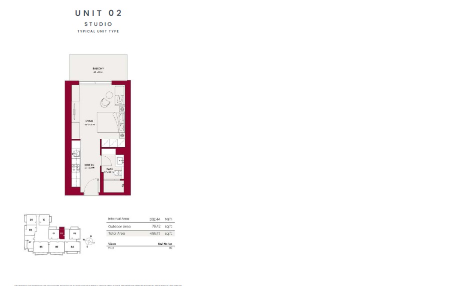 LEOS Hadley Heights Studio Layout