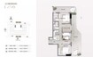 Lion Listone Residence 2 Beds Layout