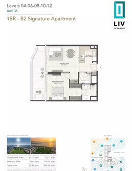 1 Bed 898 Sq. Ft. Apartment in LIV Oceanside