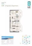 LIV Oceanside 3 Beds Layout