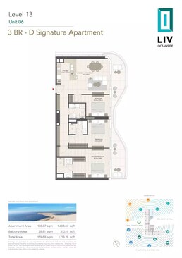 3 Beds 1718 Sq. Ft. Apartment in LIV Oceanside