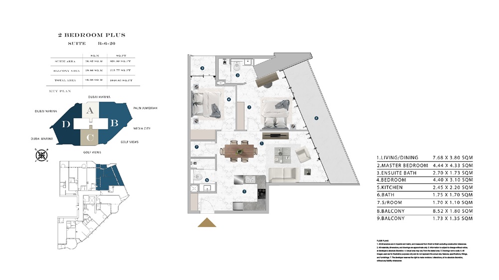 2 Beds 1040 Sq. Ft. Apartment in London Franck Muller Vanguard