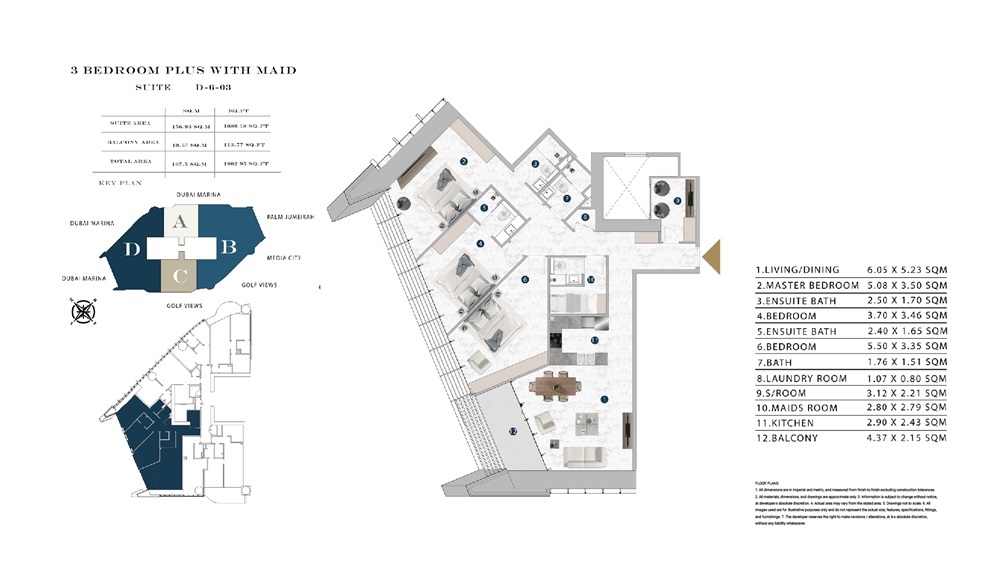 3 Beds 1803 Sq. Ft. Apartment in London Franck Muller Vanguard