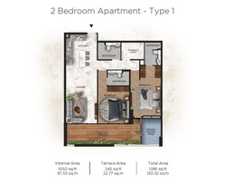 2 Beds 1295 Sq. Ft. Apartment in Lucky Royale Residence