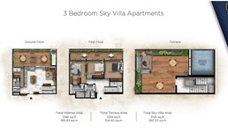 3 Beds 3125 Sq. Ft. Villa in Lucky Royale Residence