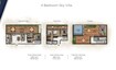 Lucky Royale Residence 4 Beds Layout