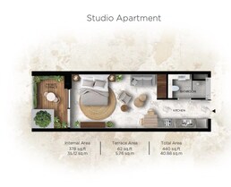 440 Sq. Ft. Studio in Lucky Royale Residence