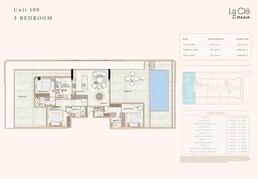 3 Beds 3889 Sq. Ft. Apartment in Maaia La Cle