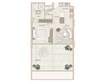 Maaia La Vue 1 Bed Layout