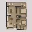Maak Residence 2 Beds Layout