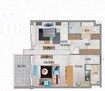 MAG MBL Residence 1 Bed Layout