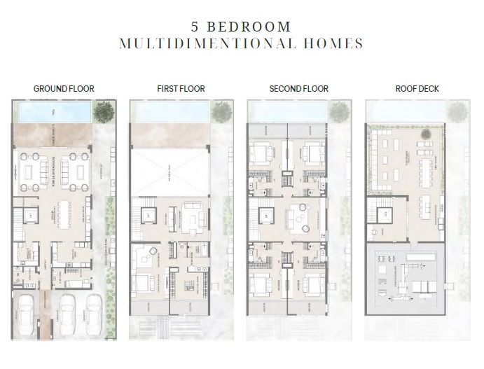 MAG Park 5 Beds Layout