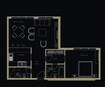 Mag Polo Residence 1 Bed Layout