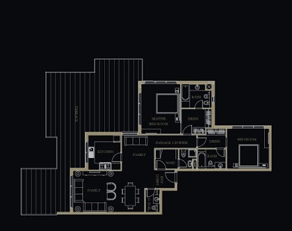 Mag Polo Residence 2 Beds Layout