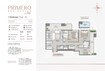 Main Primero Residences 2 Beds Layout