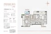Main Primero Residences 2 Beds Layout