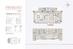 Main Primero Residences 3 Beds Layout