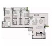 Majid Al Lacina 3 Beds Layout