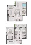 Majid Al Lacina 3 Beds Layout