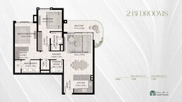 2 Beds 1330 Sq. Ft. Apartment in Majid Capria West