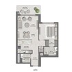 Majid Distrikt 1 Bed Layout