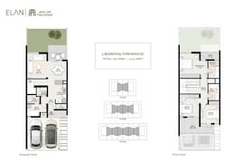 3 Beds 2152 Sq. Ft. Townhouse in Majid Elan Tilal Al Ghaf