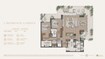 Majid Maravelle Residences 2 Beds Layout