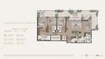 Majid Maravelle Residences 3 Beds Layout