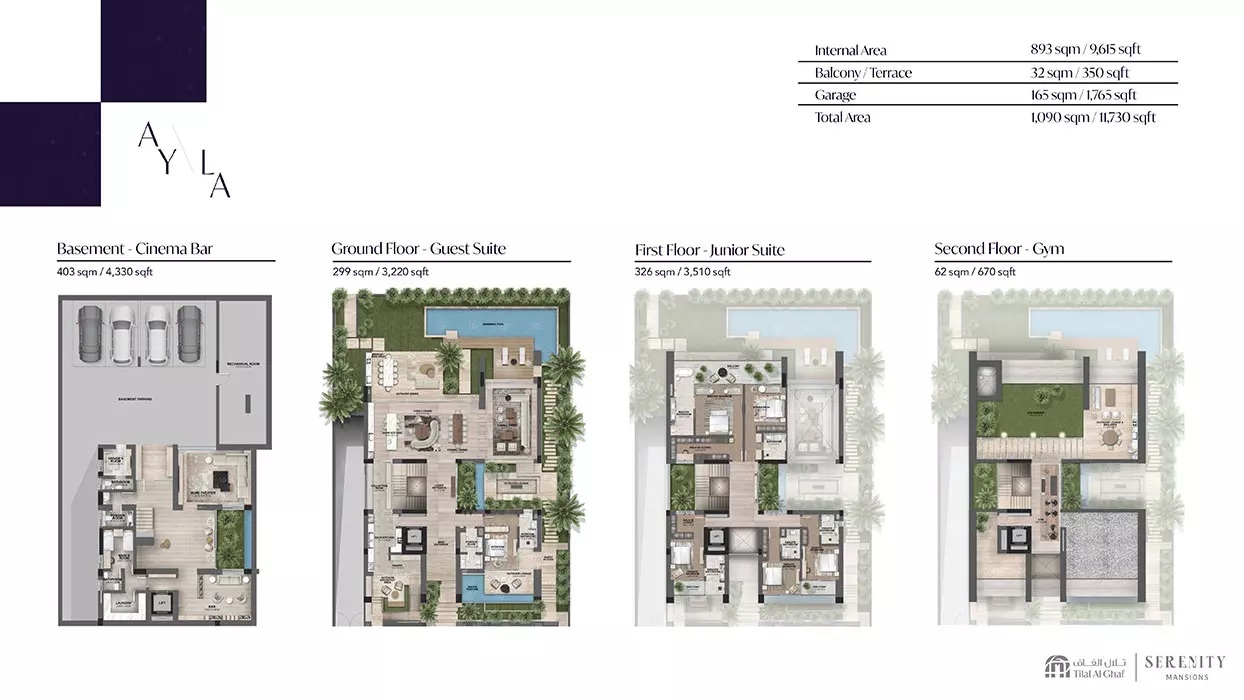 Majid Serenity Mansions 6 Layout