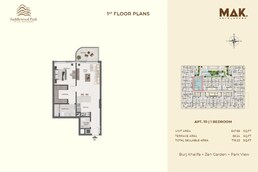 1 Bed 716 Sq. Ft. Apartment in Mak Saddlewood Park