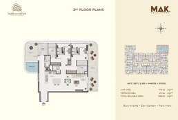 2 Beds 1583 Sq. Ft. Apartment in Mak Saddlewood Park