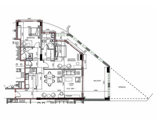 2 Beds 1946 Sq. Ft. Apartment in Manazel Al Khor