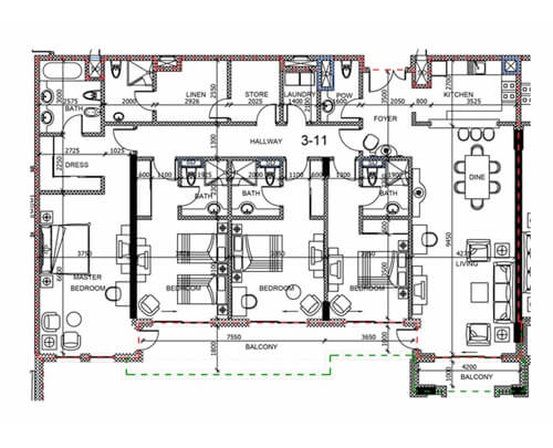 4 Beds 3770 Sq. Ft. Apartment in Manazel Al Khor