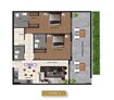 Marquis Elegance 2 Beds Layout