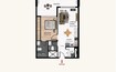 Marquis Insignia 1 Bed Layout