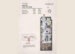 450 Sq. Ft. Studio in Marquis Vista