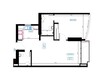 Mars Residences 1 Bed Layout