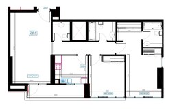 2 Beds 1434 Sq. Ft. Apartment in Mars Residences
