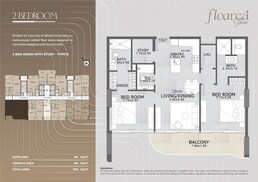 2 Beds 1105 Sq. Ft. Apartment in Mashriq Floarea Skies