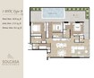 Matrix Solcasa Residence 3 Beds Layout