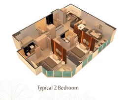 2 Beds 1491 Sq. Ft. Apartment in ME DO RE Residential Tower
