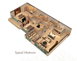 3 Beds 2218 Sq. Ft. Apartment in ME DO RE Residential Tower