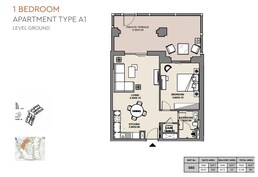 1 Bed 987 Sq. Ft. Apartment in Meraas Al Jazi Apartments