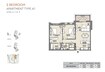 Meraas Al Jazi Apartments 2 Beds Layout