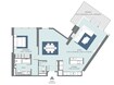 Meraas Bluewaters 1 Bed Layout