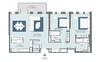 Meraas Bluewaters 2 Beds Layout