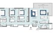 Meraas Bluewaters 3 Beds Layout